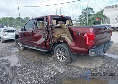 2017 Ford F-150 Lariat z USA, uszkodzony, nr VIN 1FTEW1EF8HFA19721